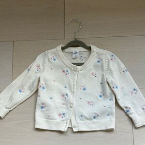 Baby Gap floral cardigan 12-18
